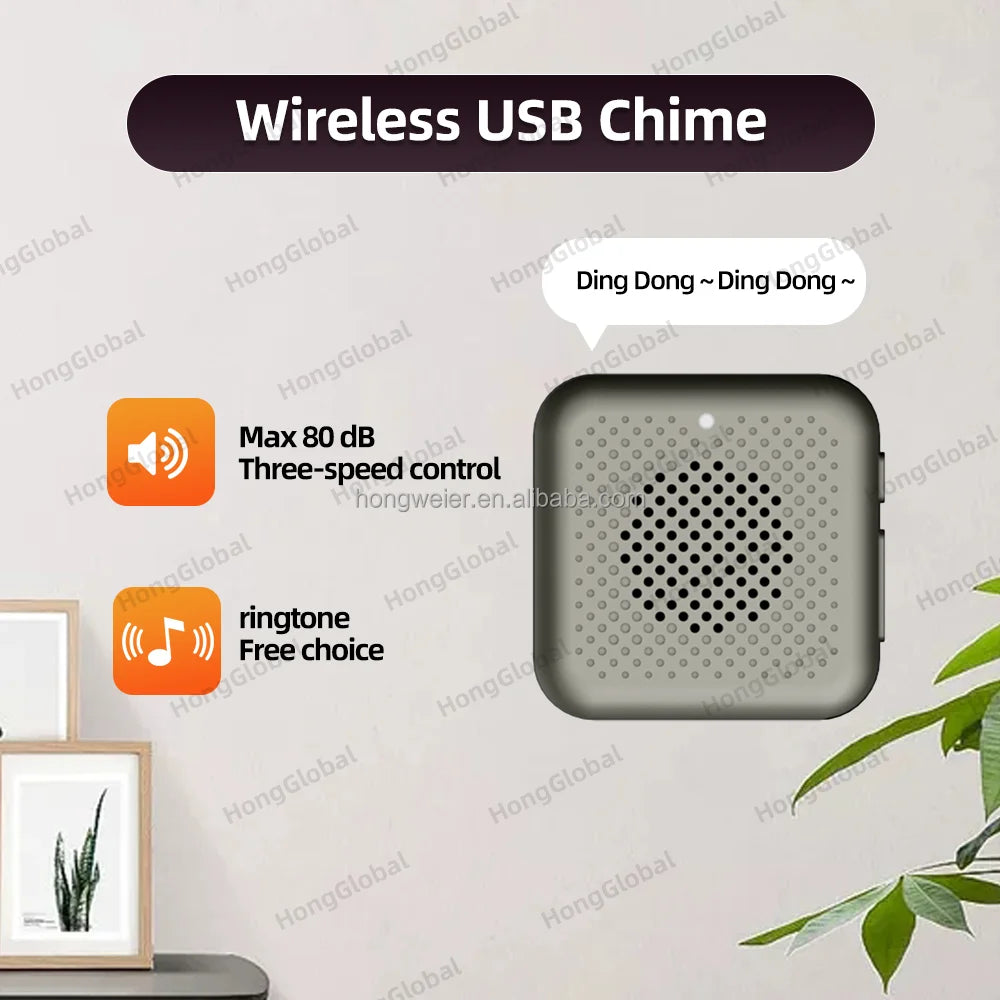 HongGlobal 4MP Home Doorbell Surveillance Security Ring Door Bell Camera ICam365 IP Dual Lens WiFi Smart Wireless Video Doorbell