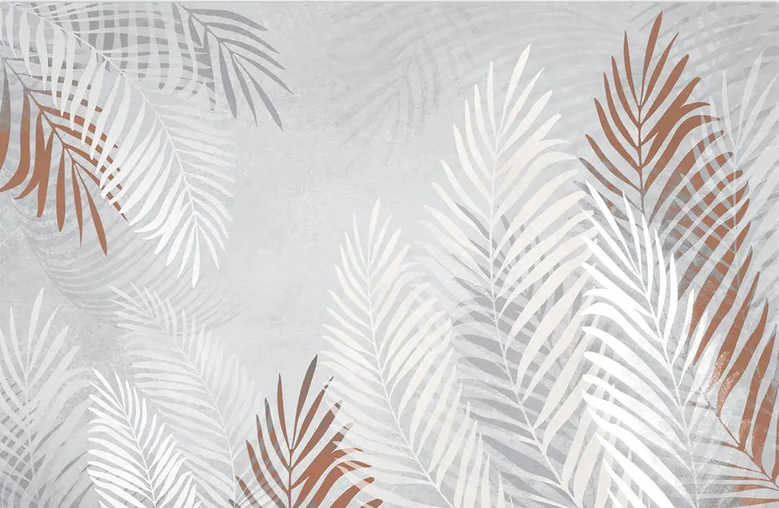 Custom photo wallpaper 3D mural Nordic minimalist luxury feather background wall hotel coffee shop decoration murals wall paper