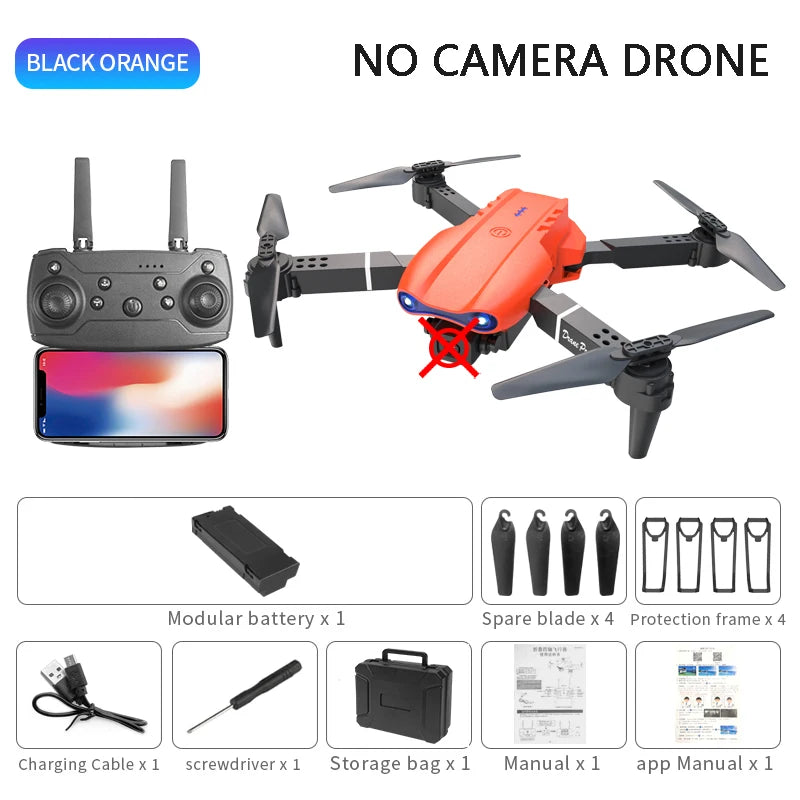 KBDFA E99Pro Drone 8K HD Dual Camera WiFi FPV Quadcopter Obstacle Avoidance Aerial Photography Professional Device