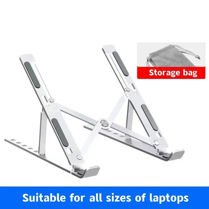 Portable Foldable Aluminum Laptop Stand Notebook Support Computer Bracket For Macbook Air Pro Lap Top Base Holder Accessories