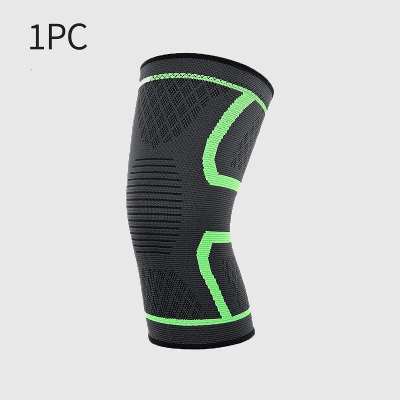 1 PC Elastic Breathable Compression Knee Support Sleeve for Basketball Running Cycling