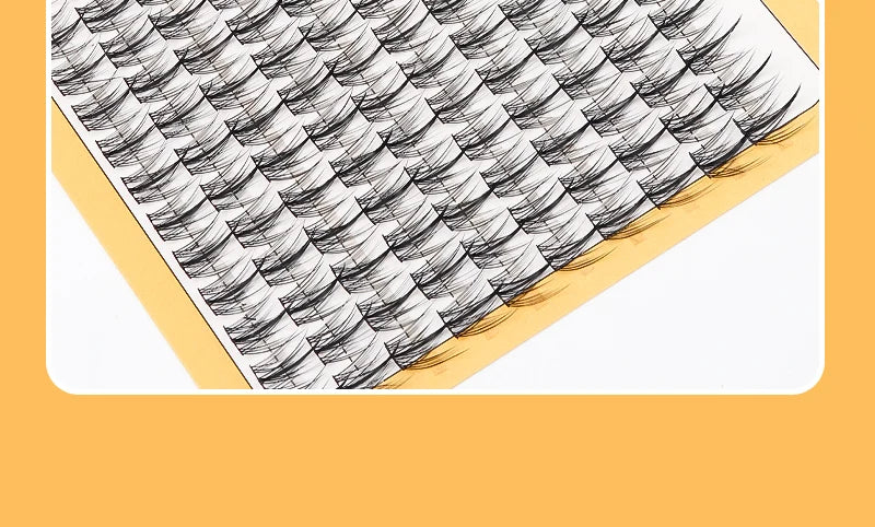 Grafting World Trilogy Fish Tail Fairy False Eyelashes Lazy Man Natural Simulation Black Stemmed Sunflower Self Adhesive