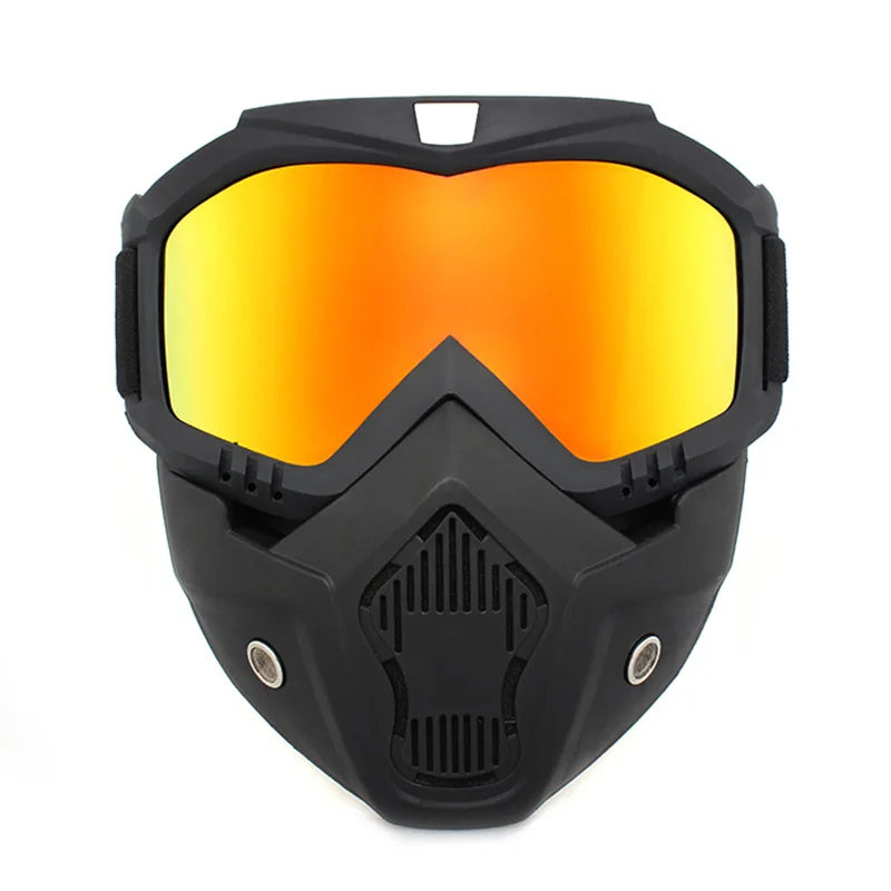 Outdoor Sport Windproof Mask Goggle HD Motorcycle Glasses Snowboard Eyewear Riding Motocross Summer UV Protection Sunglasses