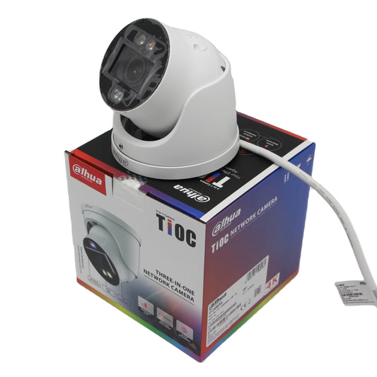 Original Dahua IPC-HDW3849H-ZAS-PV 8MP Smart Dual Light Active Deterrence Vari-focal Eyeball WizSense Network Camera