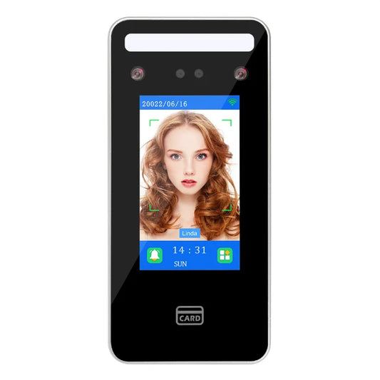 High Definition Biometric Device Face Recognition Terminal Linux Facial Identification Attendance System for Office