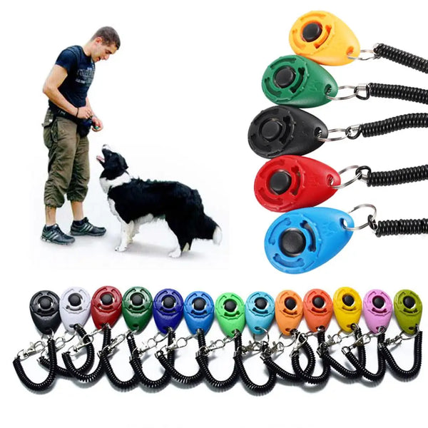 Dog Training whistle Click Sound Clicker Dog Supplies Training Sounder Clicker Sound Guide Durable Training Clicker For Dog
