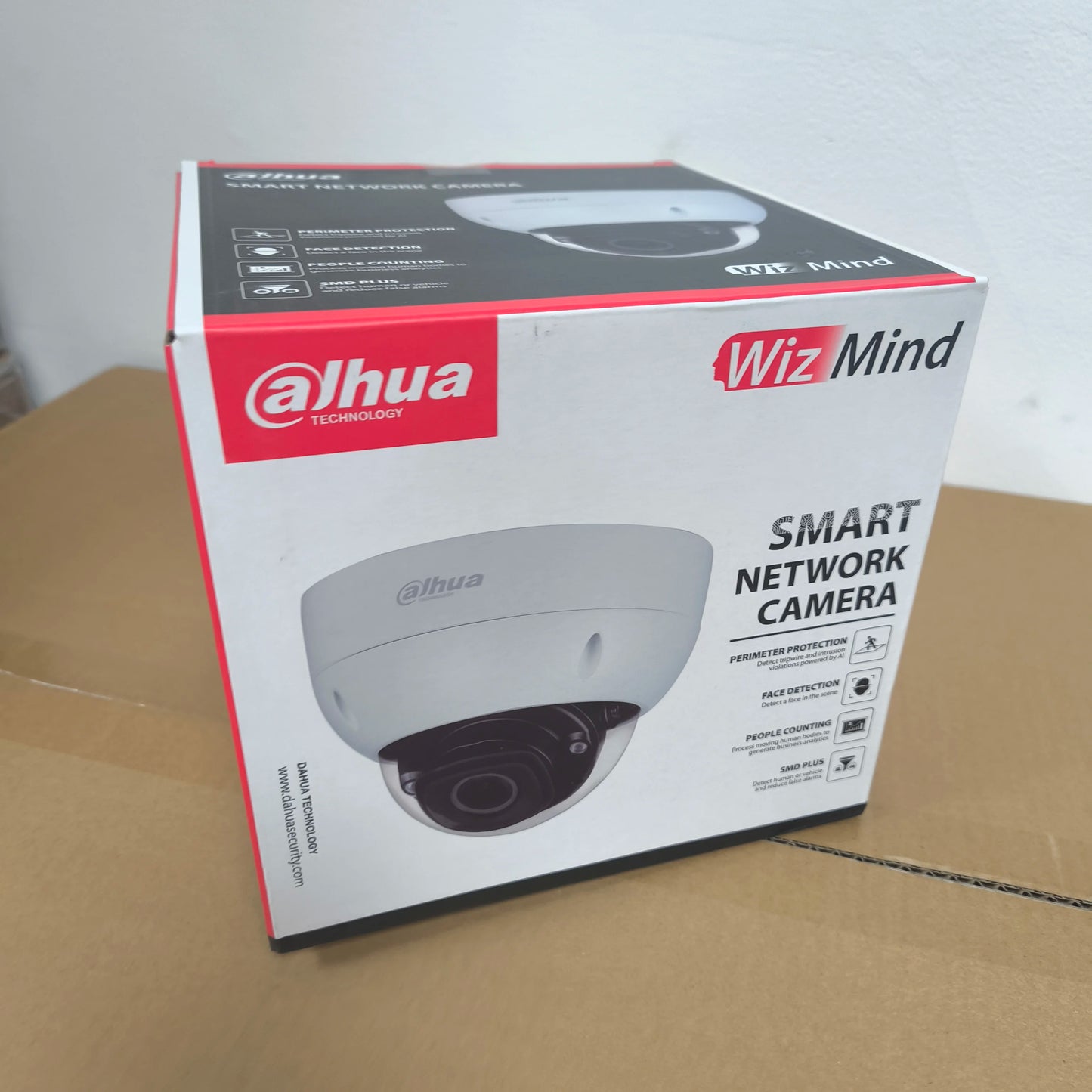 Original Dahua DH-IPC-HDBW3841R-ZS 8MP 4K IR Vari-focal Dome WizSense Network Camera Night Vision CMOS Sensor NVR Two-Way Audio