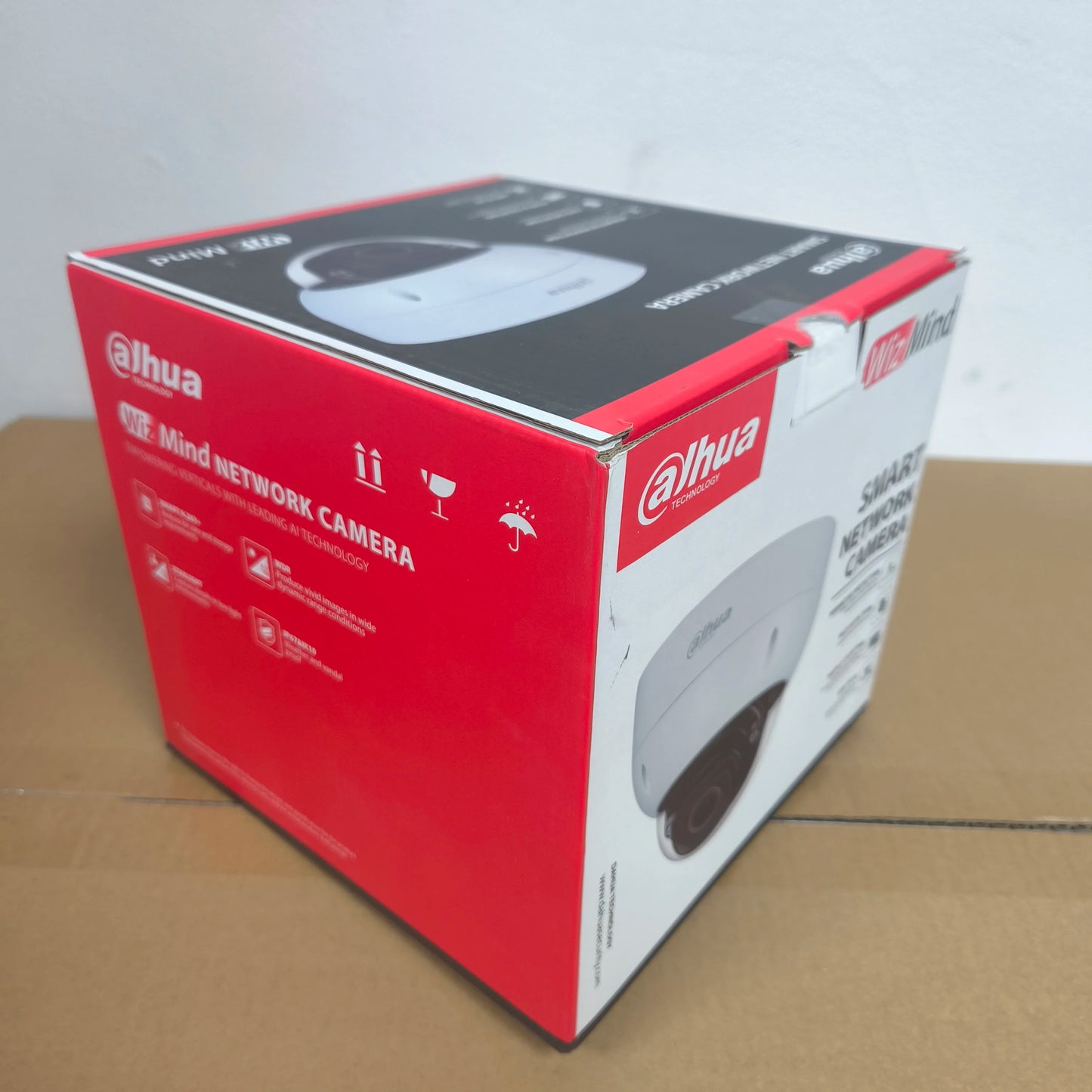 Original Dahua DH-IPC-HDBW3841R-ZS 8MP 4K IR Vari-focal Dome WizSense Network Camera Night Vision CMOS Sensor NVR Two-Way Audio