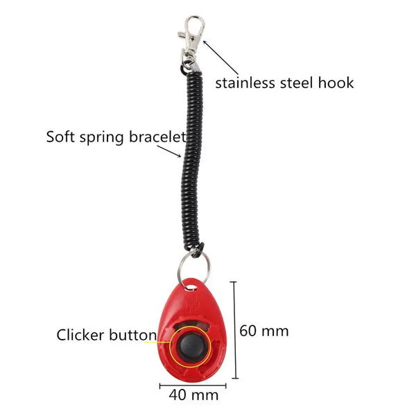 Dog Training whistle Click Sound Clicker Dog Supplies Training Sounder Clicker Sound Guide Durable Training Clicker For Dog