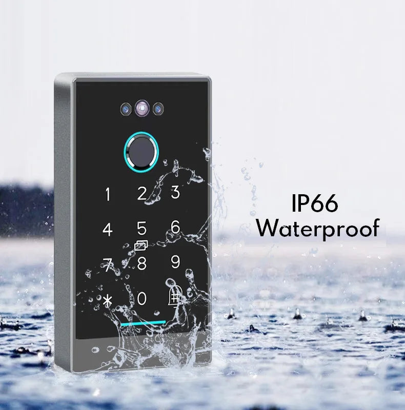 Bluetooth WiFi Fingerprint Security System Facial Recognition Controller for Door Opening TTLock with Time Attendance Machine