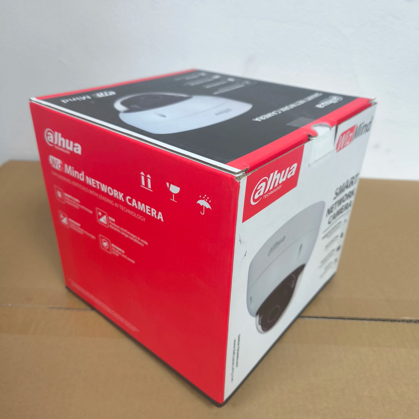 Original Dahua DH-IPC-HDBW3841R-ZS 8MP 4K IR Vari-focal Dome WizSense Network Camera Night Vision CMOS Sensor NVR Two-Way Audio