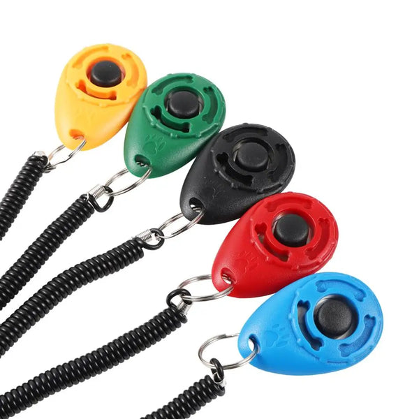 Dog Training whistle Click Sound Clicker Dog Supplies Training Sounder Clicker Sound Guide Durable Training Clicker For Dog