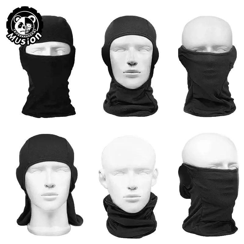 Motorcycle Balaclava Fashion Print Sun Protection Full Face Mask Breathable Mask Balaclava Bicycle Cycling