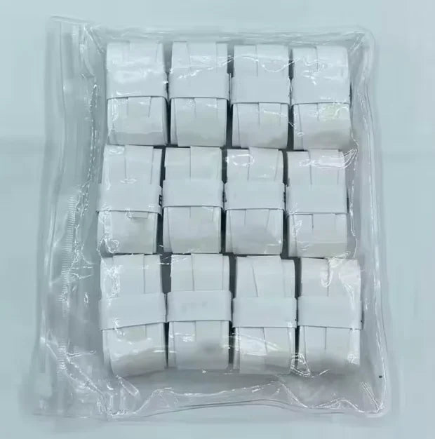 W 12 PCs Sticky Overgrip For Beach Tennis Racket Padle Pickleball Tennis Badminton Racket Fishing 110cm 2024