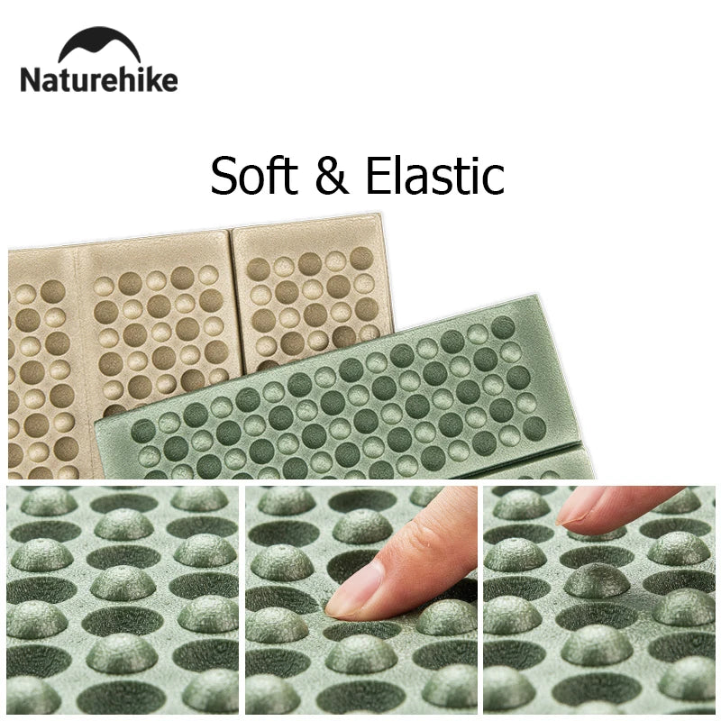 Naturehike Camping Mat Ultralight Folding Mini Mat Portable Foldable Picnic Pad Tent Sleeping Pad Outdoor Hiking Beach Mat