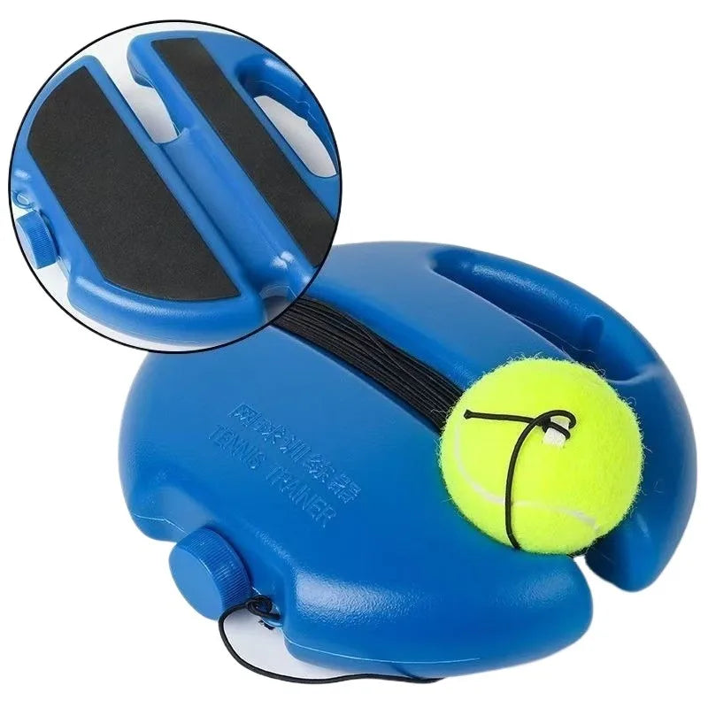 Professional Tennis Training Aids Bases with Elastic High Elasticity, Durable Elastic Rope with Rebound Fixed Training Tool