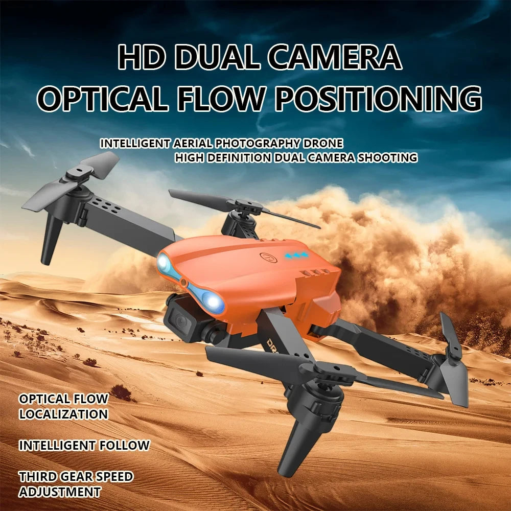 KBDFA E99Pro Drone 8K HD Dual Camera WiFi FPV Quadcopter Obstacle Avoidance Aerial Photography Professional Device