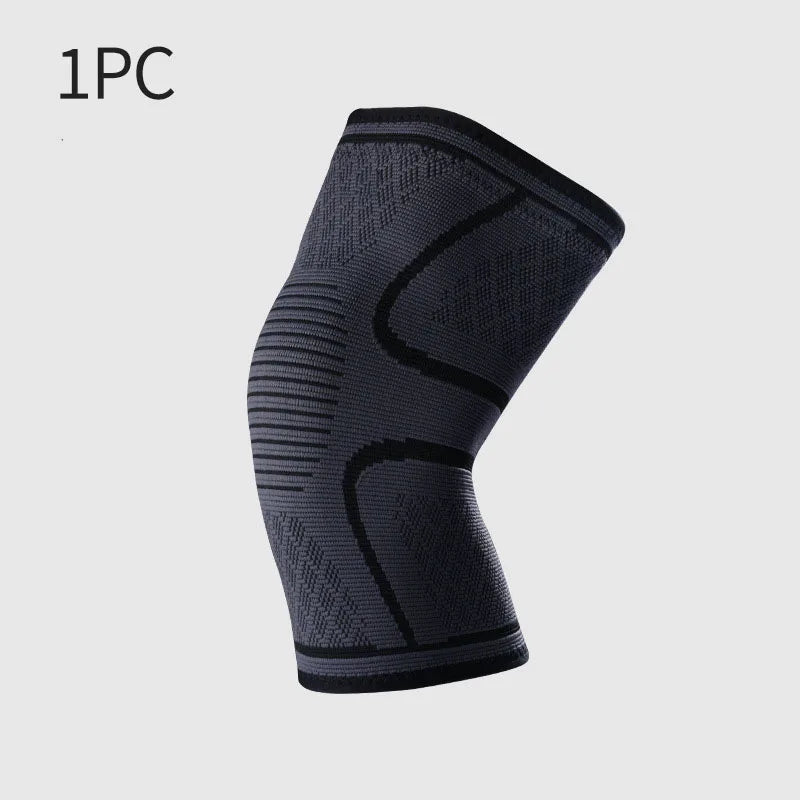 1 PC Elastic Breathable Compression Knee Support Sleeve for Basketball Running Cycling