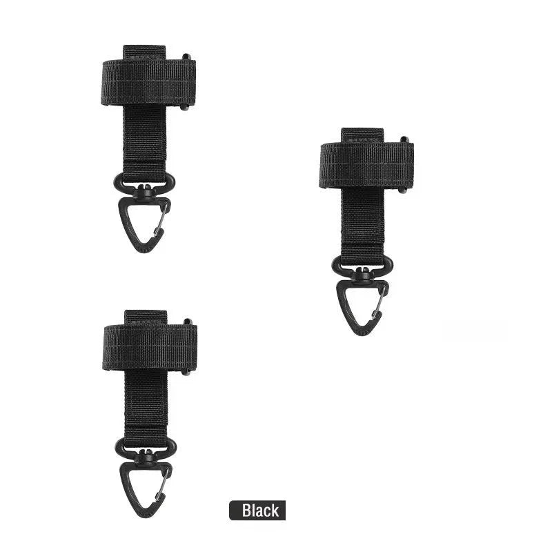 Multi-purpose Nylon Gloves Hook Work Gloves Safety Clip Outdoor Tactical Climbing Rope Camping Hanging Buck Outdoor Camping