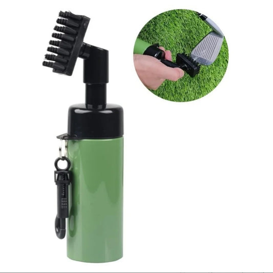1pc Golf Club Cleaner Tool Integrated Groove Tube Brush and Leakproof Water Squeeze Bottle for Easy Cleaning