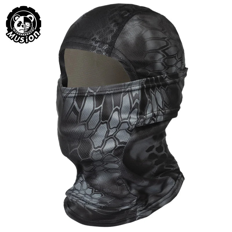 Motorcycle Balaclava Fashion Print Sun Protection Full Face Mask Breathable Mask Balaclava Bicycle Cycling