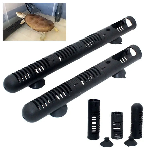 Fish Tank Heater Guard Protector Useful Heat Resistant Heater Protection Cover Aquarium Electric Heating Rod Protective Sleeve