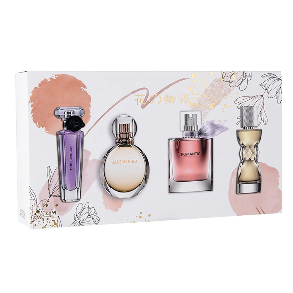 Brand 105ml Perfume Women Gift Box Four Piece Set духи Lasting Fragrance Body Spray Plant Floral Scent Pheromone Eau De Parfum