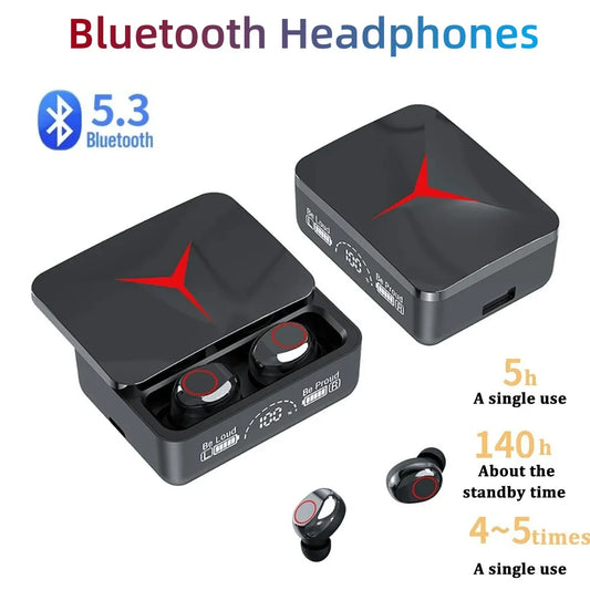 TWS Wireless Bluetooth 5.3 Headphones Touch Control Noise Cancelling Music Sport Earbuds HiFi Stereo Gaming Waterproof Headsets