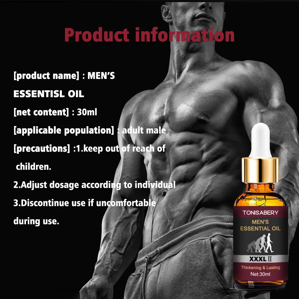 XXXL Penis Enlargement Oil 30 ML Penies Growth Thickening Oil for Men Big Cock Increase Essential Oils Enhanced Sexual Ability