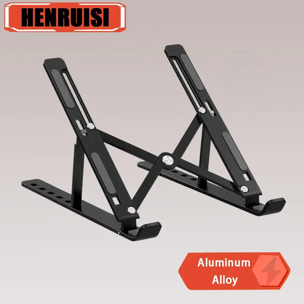 Portable Foldable Aluminum Laptop Stand Notebook Support Computer Bracket For Macbook Air Pro Lap Top Base Holder Accessories