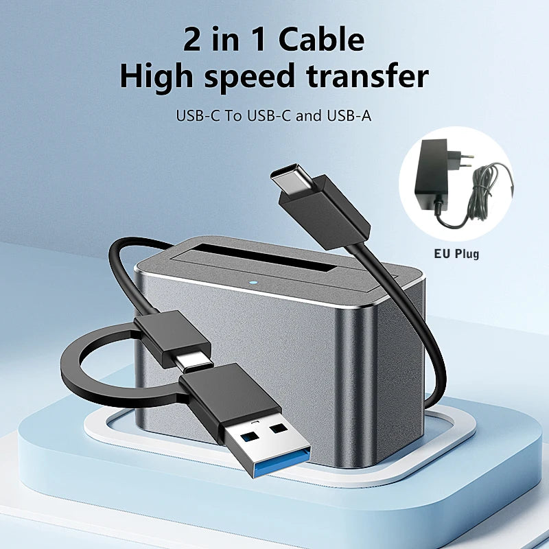 Blueendless 2.5/3.5 Inch SAS/SATA Hard Disk External Case Sata to USB 3.0 Hdd Docking Station Hdd Caddy Sata Hdd Case hdd box