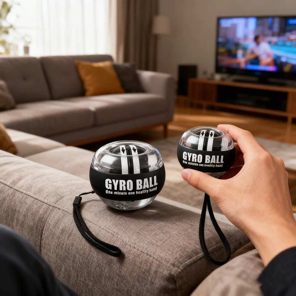 Powerball  Forearm Exerciser Muscle Fitness Equipment Gyroscope Power Ball Gyro Wrist Booster Trainer Hand Exercise