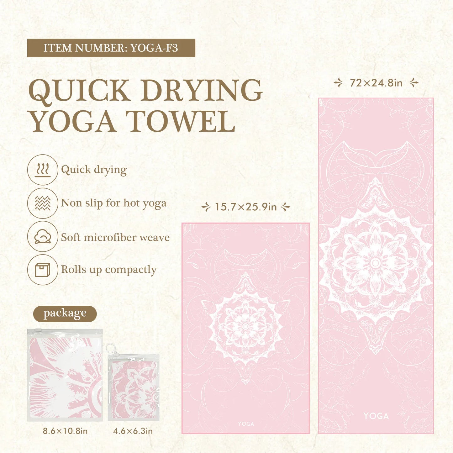 Eco-Friendly Yoga Mat Cover - Anti-Slip, Odor-Resistant, Lightweight, for Travel & Home Workouts - 필라테스 (Pilates)