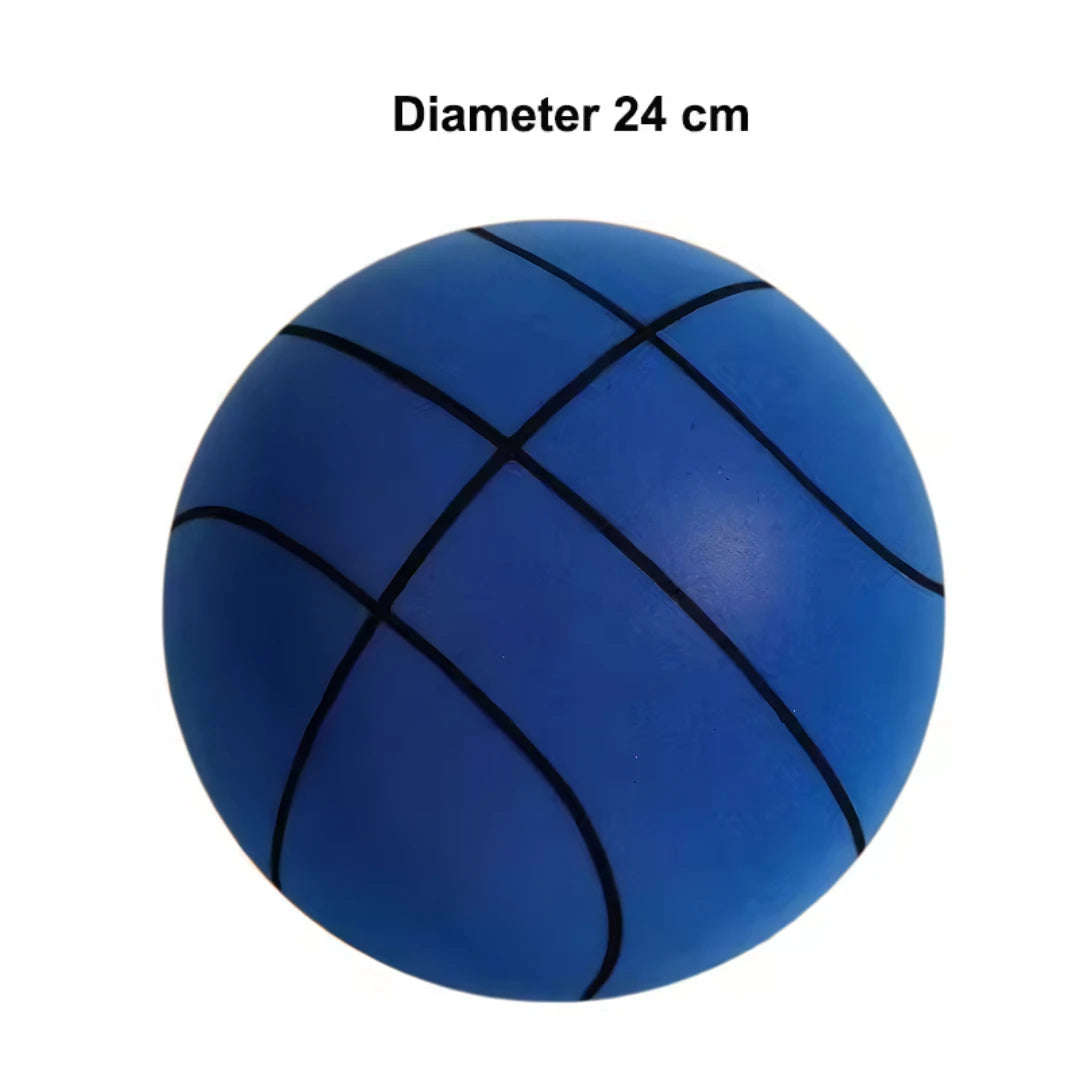 Silent Basketball Quiet No Noise High Density Soft PU Foam Squeezable Ball Indoor Mute Bouncing Basketball Children Sports Toys