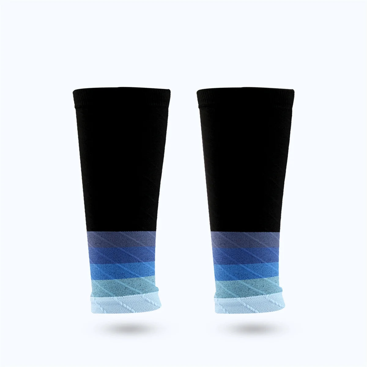 1 pair of calf support compression sleeves, suitable for men and women running without foot socks, outdoor sports marathon cycli