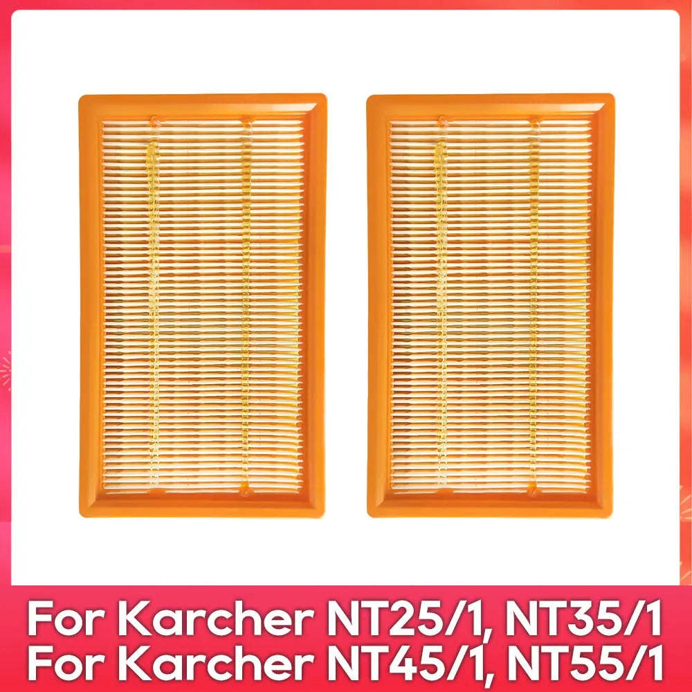 Filter Compatible for ( Karcher NT 25/1, NT 35/1, NT 45/1, NT 55/1, NT361 ECO, NT561 ECO, NT611 ECO, Bosch VAC140 ) Accessory