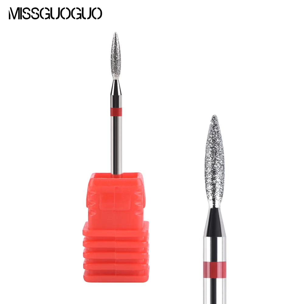 18 Types Carbide Diamond Nail Drill Milling Cutter for Manicure Pedicure Electric Nail File Rotary Burr Dead Skin Remove Tool