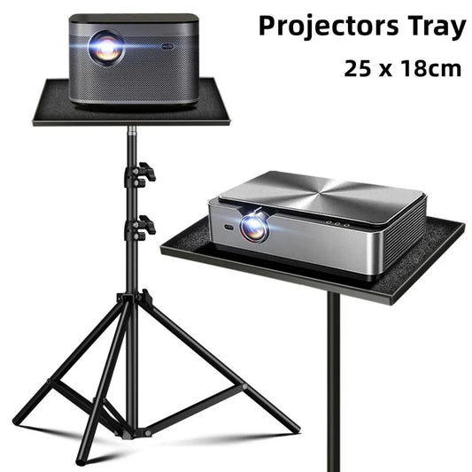 1Pcs Sound Card Projector Tray Projector Stand Accessories Tray w/1/4" Metal Female Thread Adapter /Easy Installation