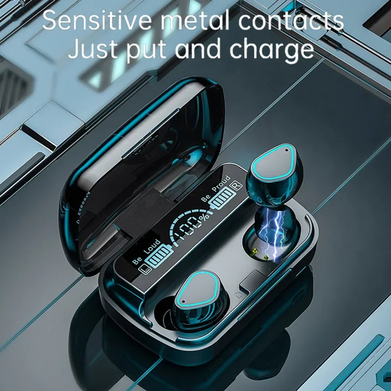 Bluetooth Wireless Headphones TWS Auriculares With Microphone Fone De Ouvido In Ear Headset Gamer Earphones Power Bank Handfre