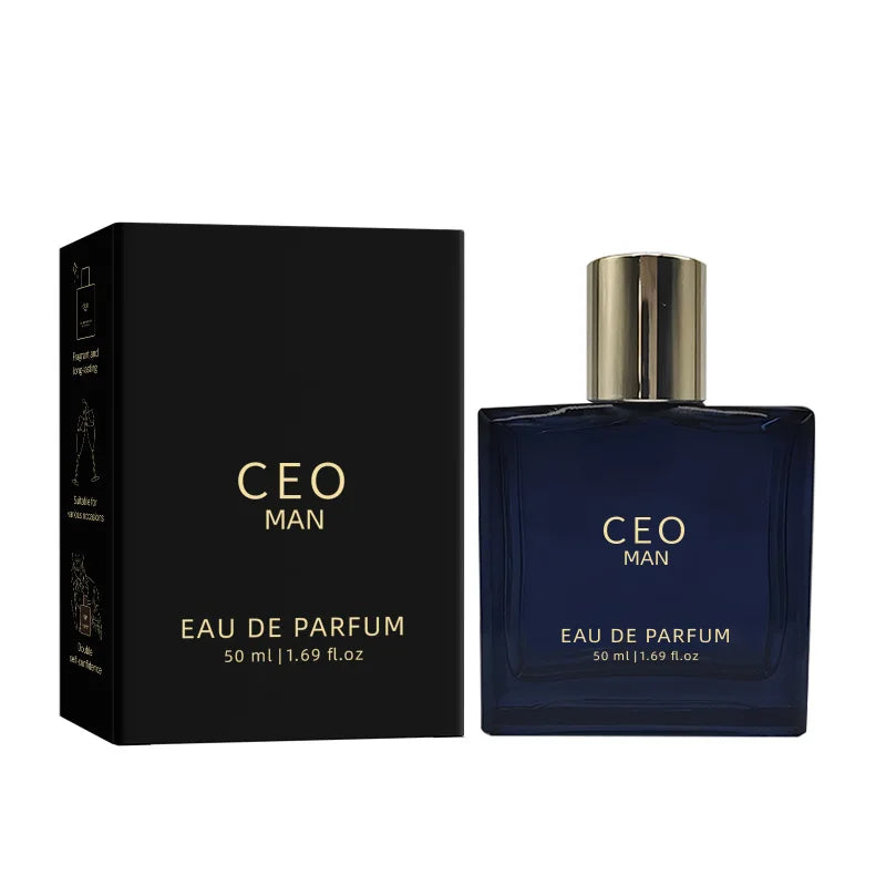 Luxury Charming CEO Perfume Spray,Men Eau De Parfum Mist,Floral Fruity Women Date Scent,Vanilla/Sandalwood/Lemon/Amber Fragrance
