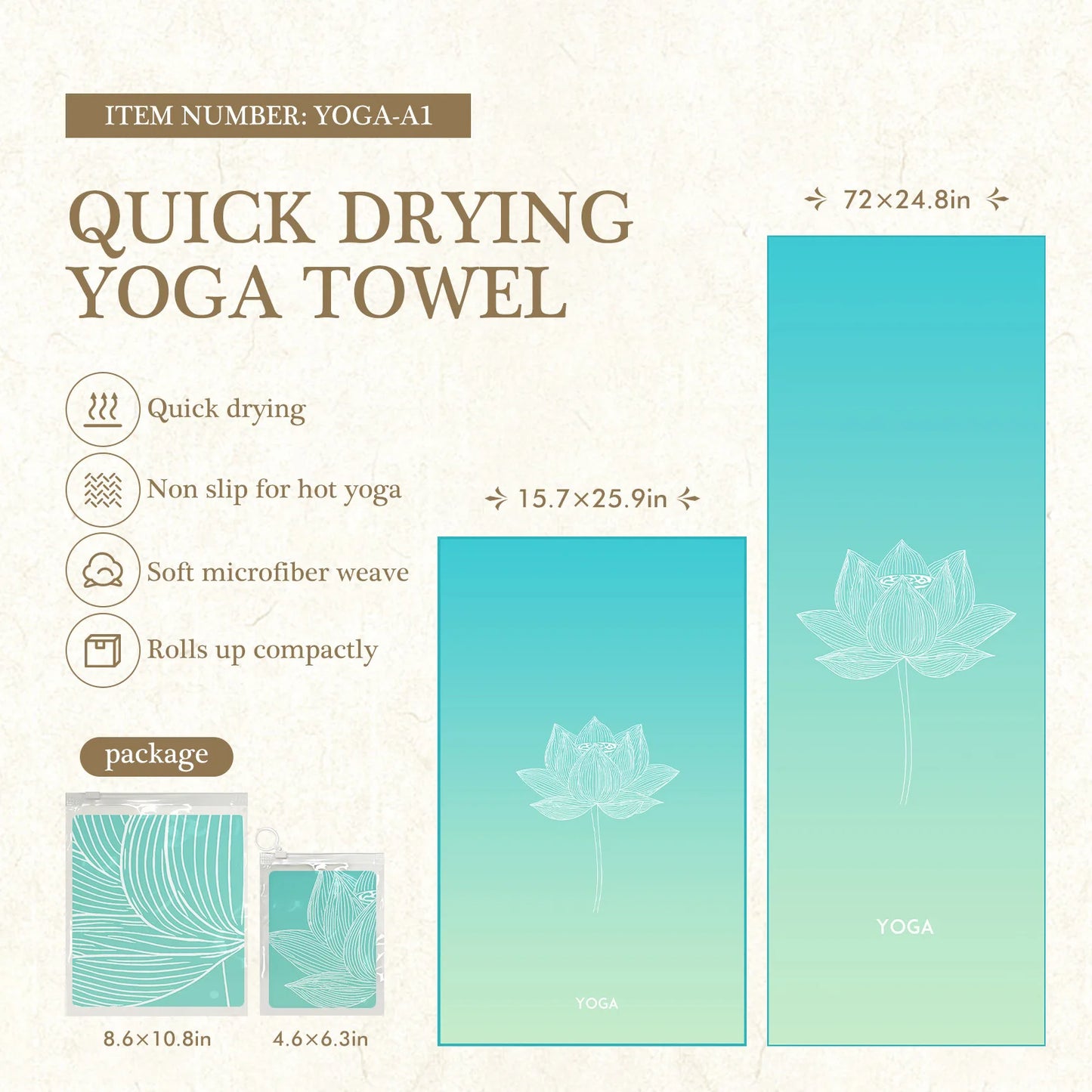 Eco-Friendly Yoga Mat Cover - Anti-Slip, Odor-Resistant, Lightweight, for Travel & Home Workouts - 필라테스 (Pilates)