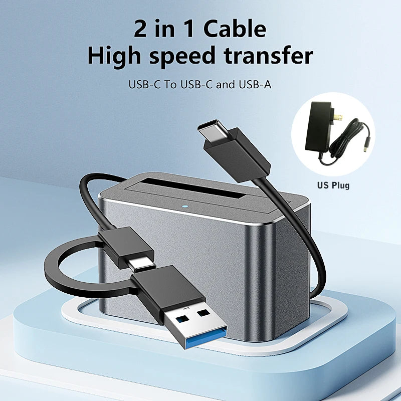 Blueendless 2.5/3.5 Inch SAS/SATA Hard Disk External Case Sata to USB 3.0 Hdd Docking Station Hdd Caddy Sata Hdd Case hdd box
