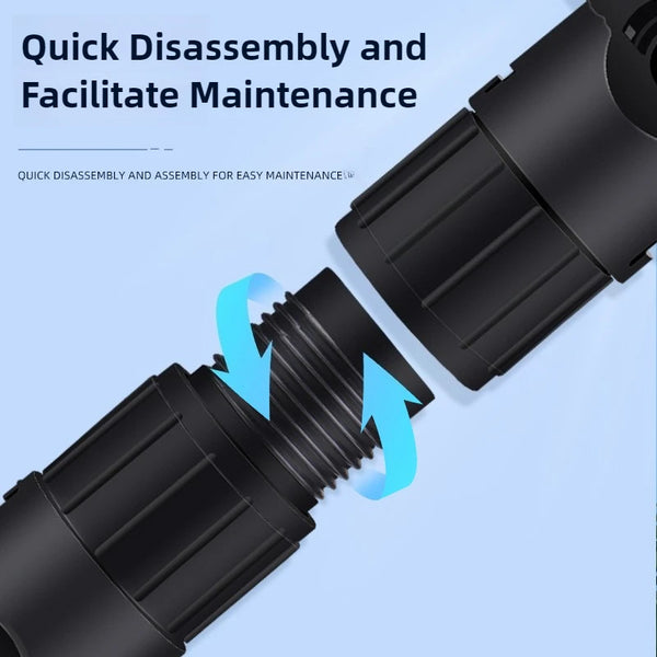 12/16mm Aquarium Quick Connect water pipe water flow controller Fish Tank Filter Barrel Quick Connect Connector reducer adapter