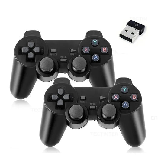 2.4GHz Wireless Gamepad for PC/Android TV - Game Controller Compatible with M8, GD10, and X2 Video Game Consoles