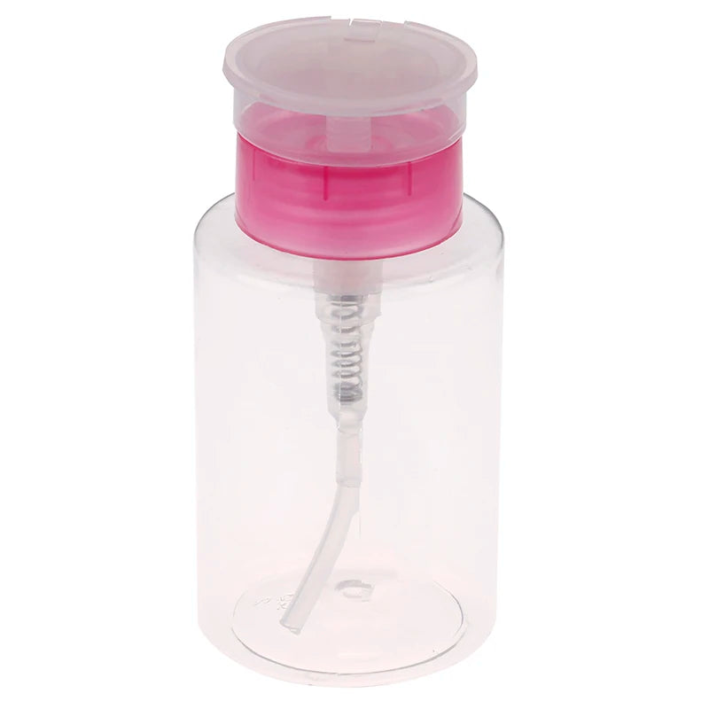 Nail Art Equipment 160ml Empty Pump Dispenser Remover Clean Bottle mini bottle