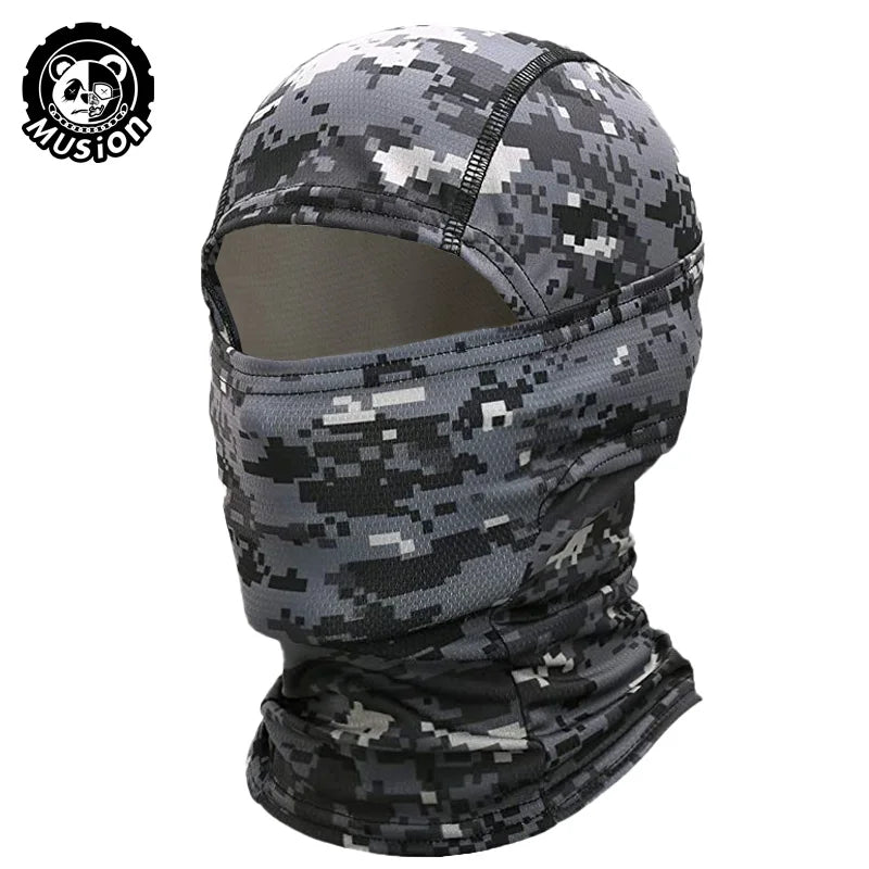 Motorcycle Balaclava Fashion Print Sun Protection Full Face Mask Breathable Mask Balaclava Bicycle Cycling