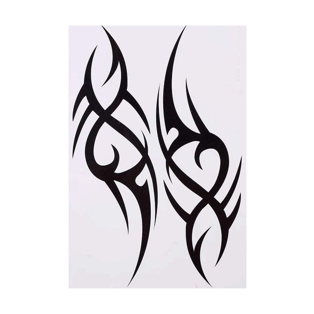 1 Pcs Fashion Elegant Body Art Cool 3D Men Half Sleeve Tattoo Arm Temporary Totem Tattoo Stickers