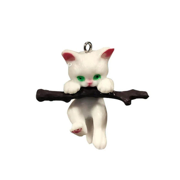 Fish  Floating Cat Figurines Ornament DIY Artificial Aquarium for Fish Play N84C
