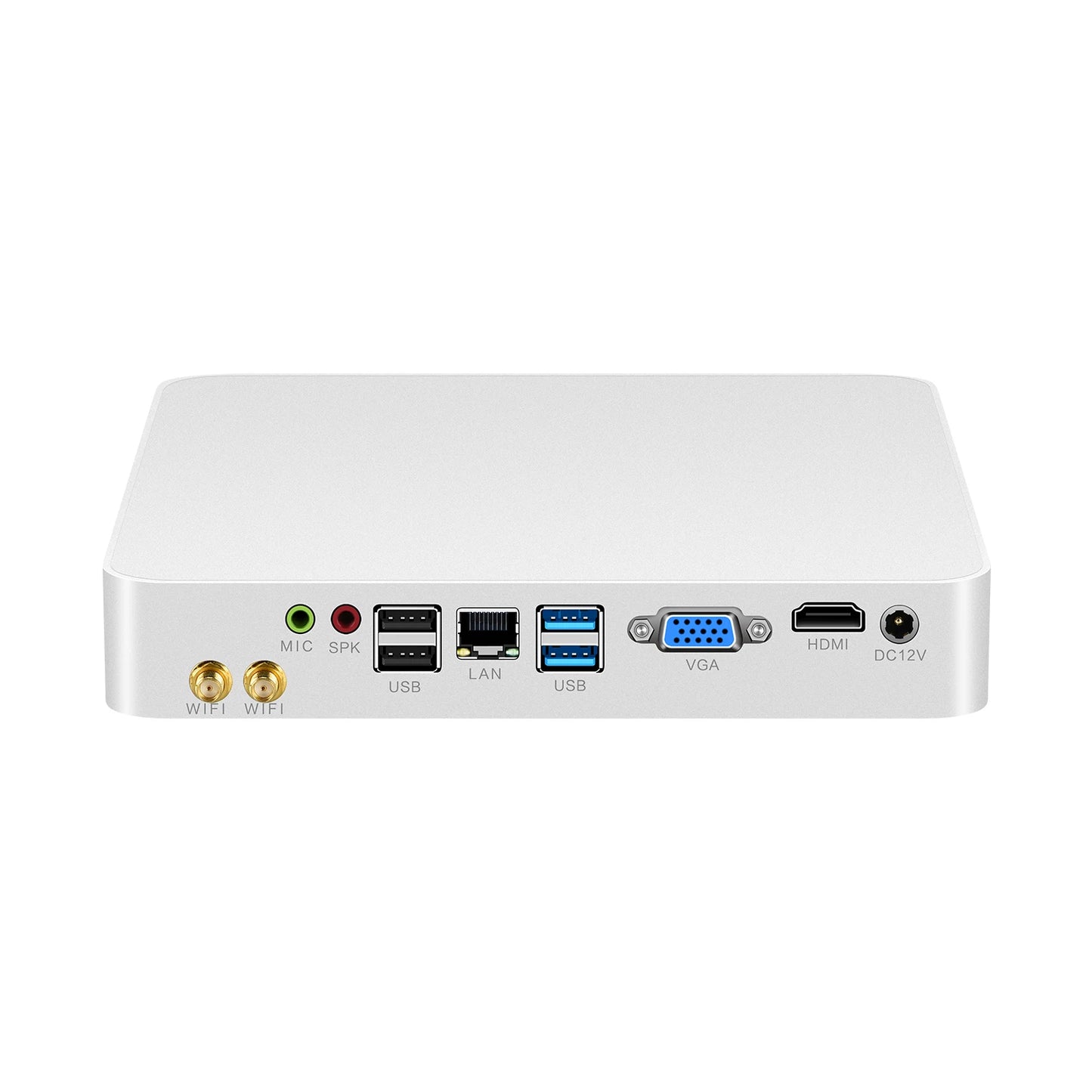 Helorpc Mini PC Intel Core i3 i5 i7 1255U Windows10 WIFI6 RS232 LVDS 64GB DDR4 HTPC Support Windows10 LINUX Computer For Home