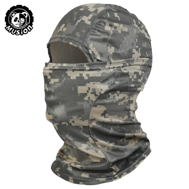 Motorcycle Balaclava Fashion Print Sun Protection Full Face Mask Breathable Mask Balaclava Bicycle Cycling